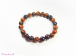 Bracelet en Obsidienne Acajou