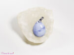 Pendentif en Opale bleue Owyhee