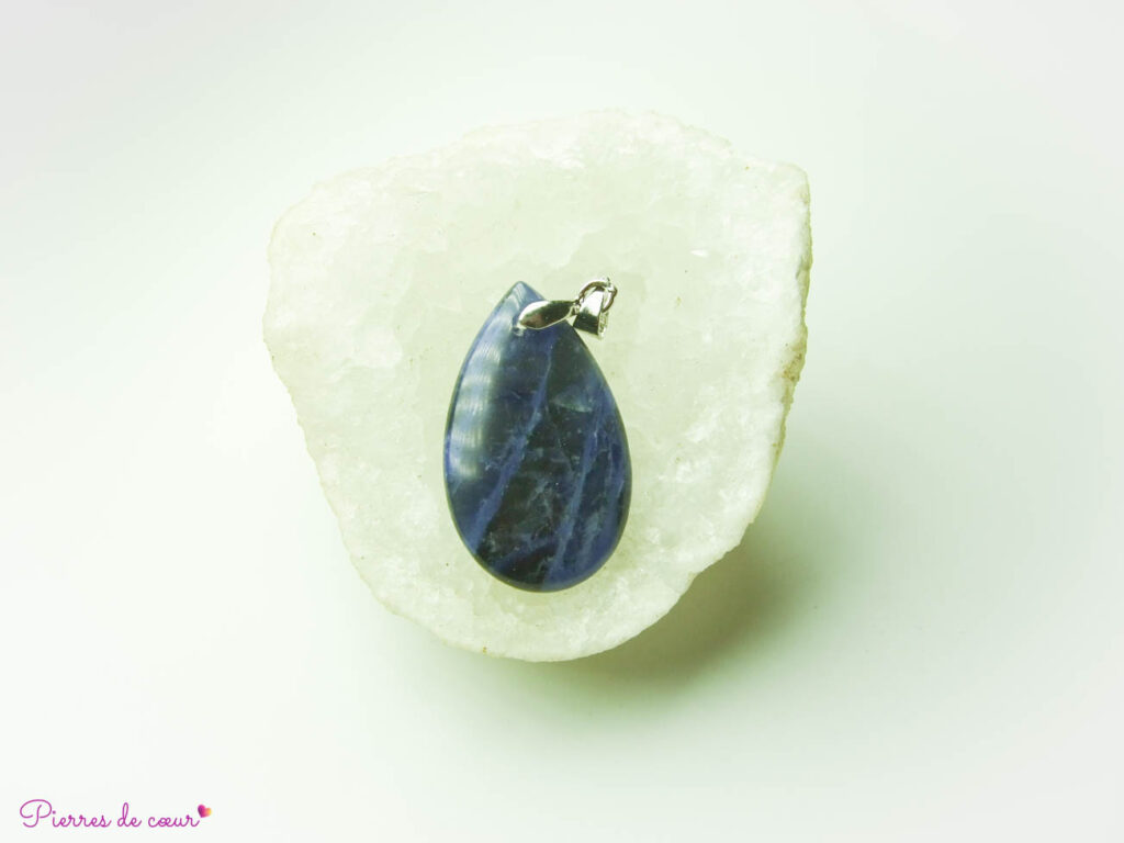 Pendentif en Sodalite