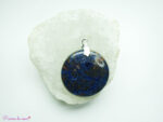 pendentif en azurite