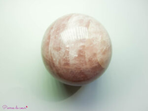 Sphère en Quartz rose « Sommeil »