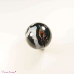 sphère en Agate fleur