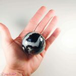 sphère en Agate fleur