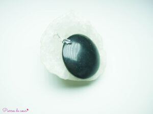Pendentif en Obsidienne noire « Protection »