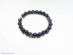 Bracelet en Obsidienne dorée