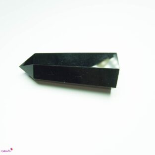 Pointe en Obsidienne noire « Courage »