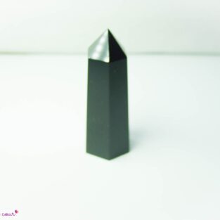 Pointe en Obsidienne noire « Courage »