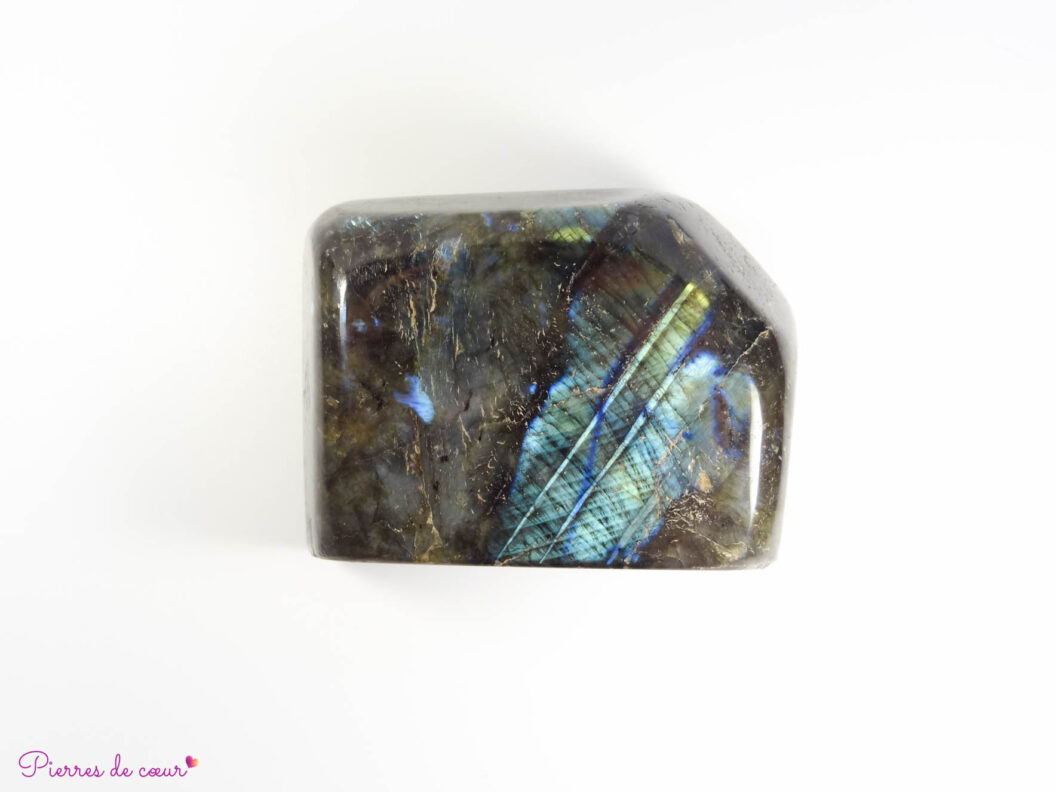 bloc en labradorite