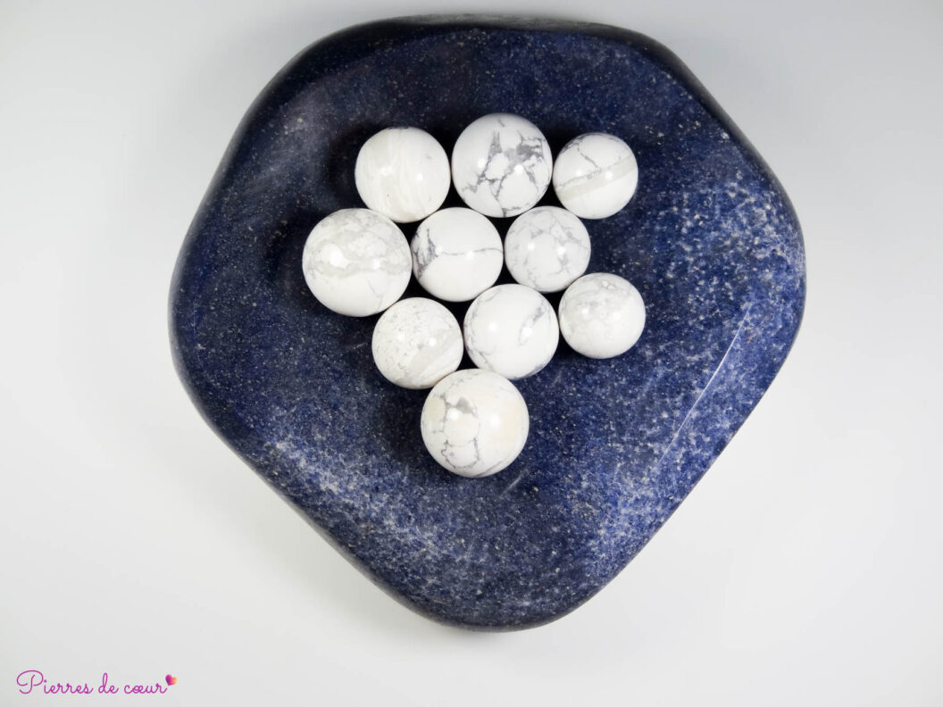 Sphère en howlite