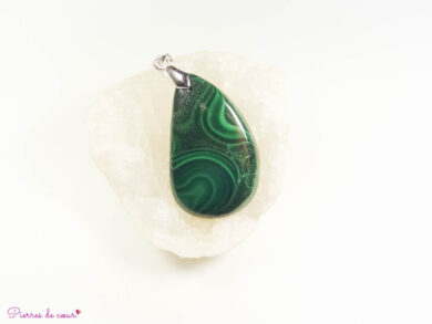 Pendentif en Malachite