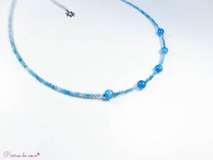 Collier en Apatite « Expression de soi »