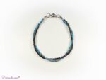 bracelet en obsidienne et apatite