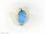 pendentif en apatite bleue