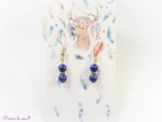 Boucles d'oreilles en Lapis lazuli