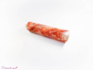 Pointe en Quartz Hématoïde « Motivation »