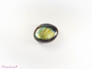 Galet en Labradorite « Ancrage »