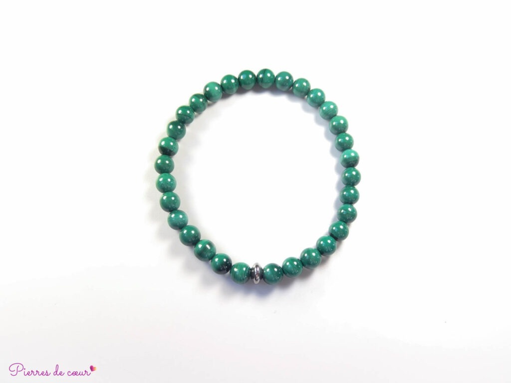 Bracelet en Malachite