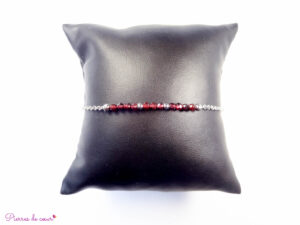 Bracelet chaîne en Grenat « Vitalité »