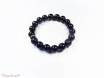 Bracelet en Obsidienne œil céleste