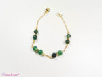 bracelet chaine en Fuschite