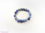 bracelet en aventurine bleue