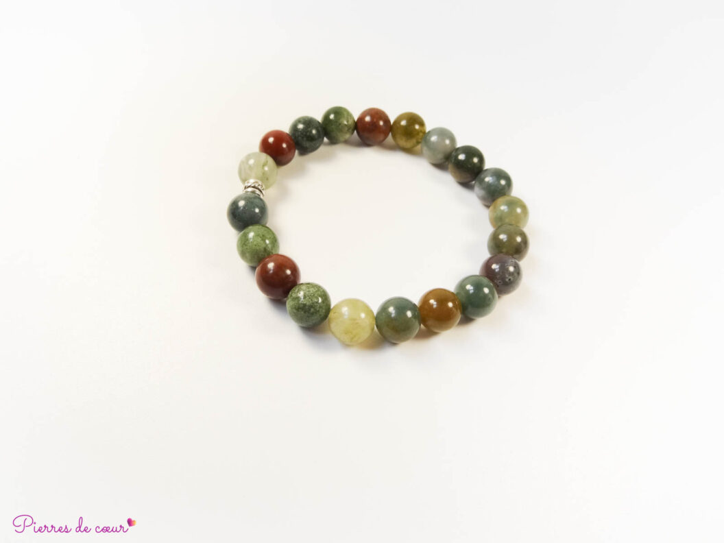 Bracelet en Agate Indienne