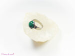 Bague en malachite