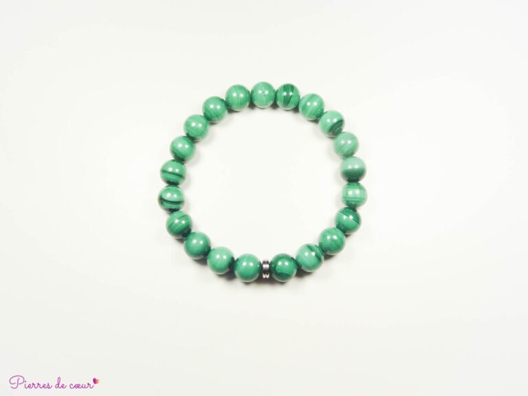 Bracelet en Malachite