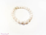 Bracelet en Agate blanche