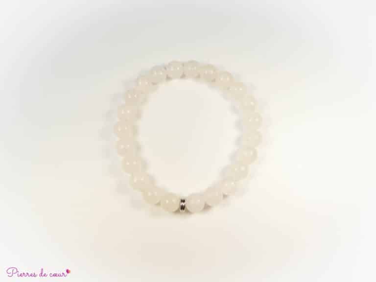 Bracelet en Calcite rose