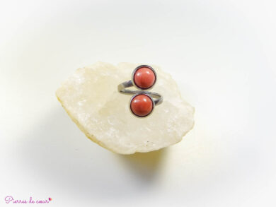 Bague en Rhodonite