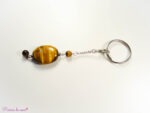 Porte-clés en œil de tigre