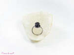 Bague en Obsidienne noire