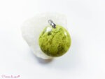 Pendentif en Opale verte