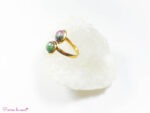 Bague en Rubis Zoïsite