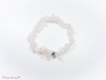 Bracelet chips en Quartz rose