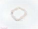 Bracelet chips en Quartz rose