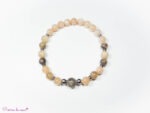Bracelet en Pierre de soleil et Pierre de lune