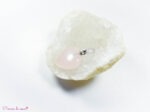 Pendentif Cœur en Quartz rose