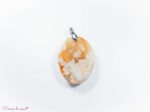 Pendentif en Agate fleur