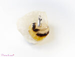 Pendentif coeur en Septaria