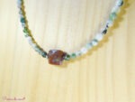 collier en agate arbre et Agate indienne