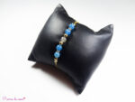 Bracelet en Labradorite et Apatite