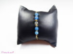 Bracelet en Labradorite et Apatite