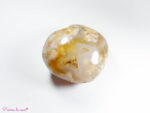 Cœur en Agate fleur