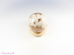 sphère en Agate fleur