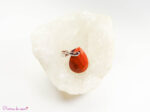 Pendentif en Jaspe rouge