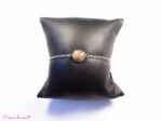 Bracelet chaine en Jaspe léopard