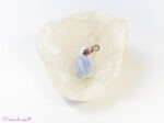 Pendentif en Opale bleue Owyhee