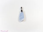Pendentif en Opale bleue Owyhee